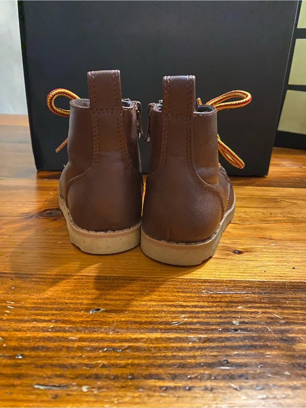Toddler Cat and Jack brown boots